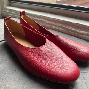 Everlane Italian Leather Day Glove Red